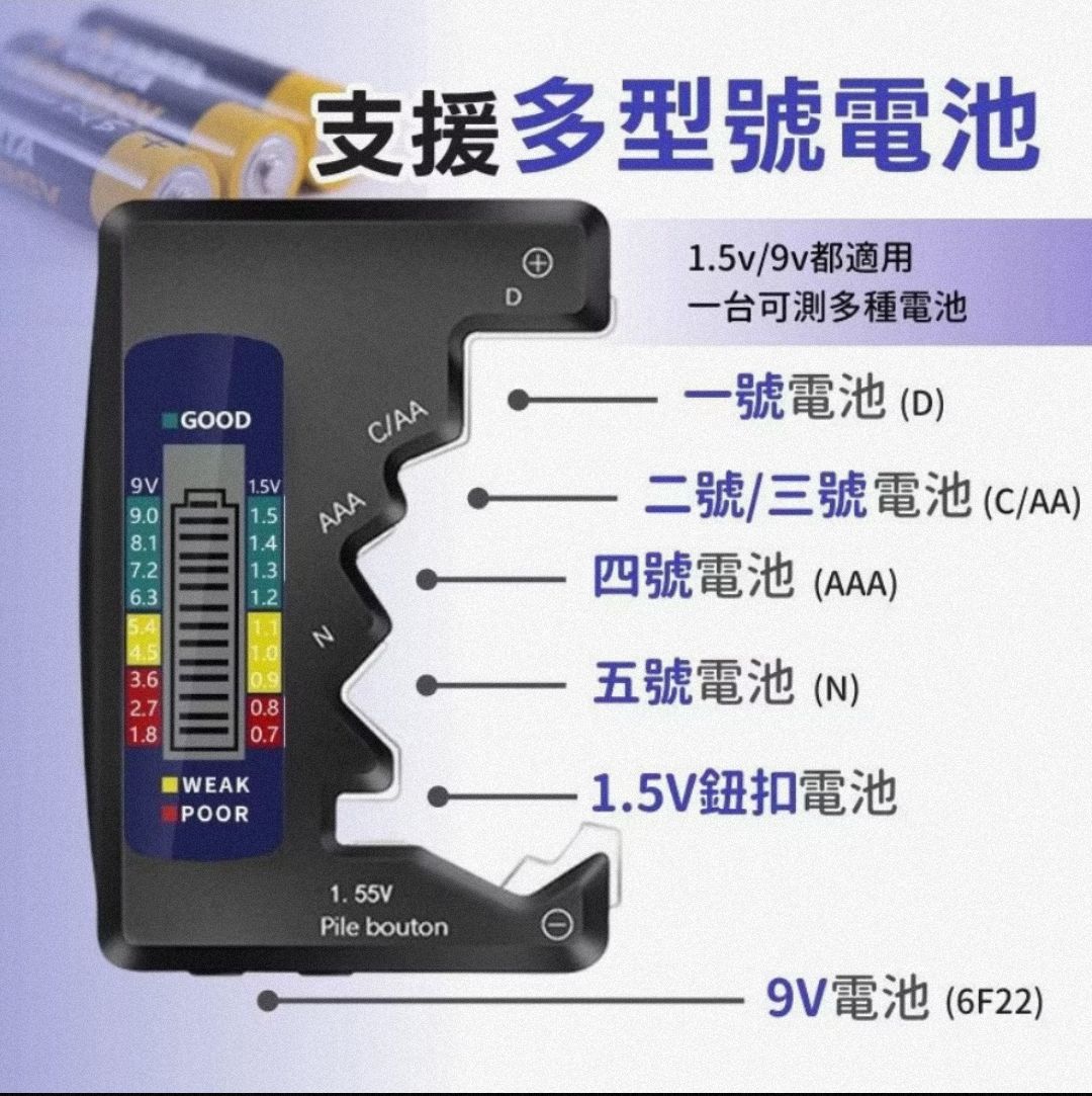 數顯電池檢測儀