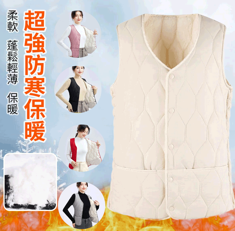 羽絨棉馬甲